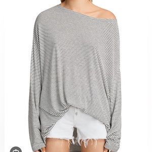 Allsaints Rita oversized top NWT. Size S